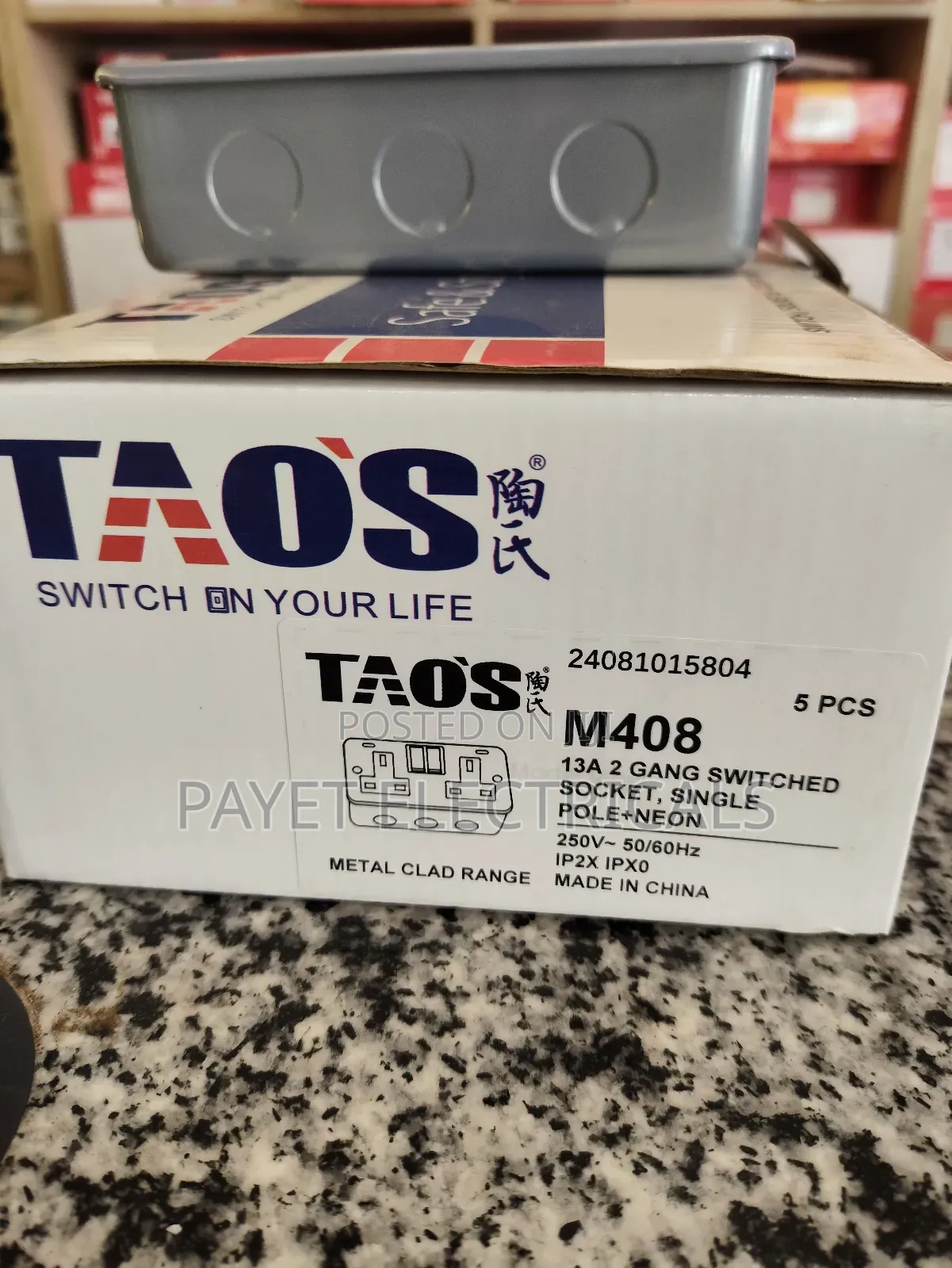 Original Industrial Socket