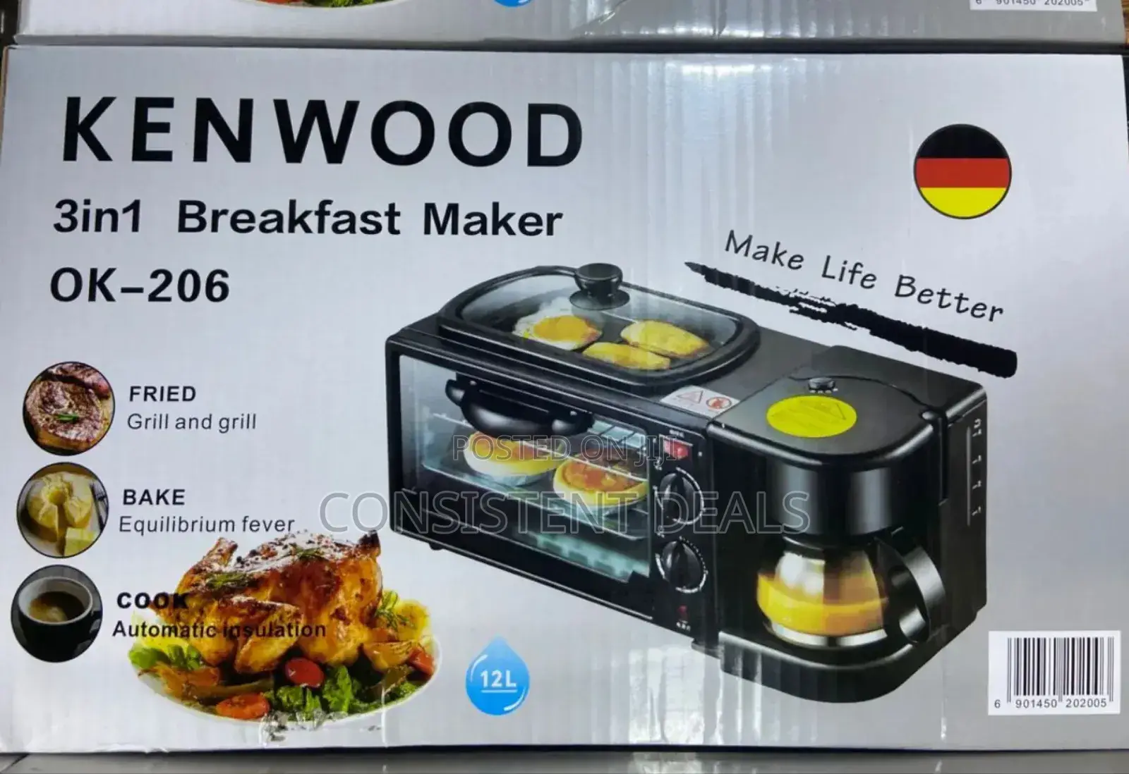 Kenwood 3in1 Breakfast Maker