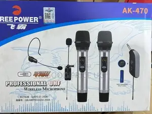 Free Power Wirless Microphone With Receiver