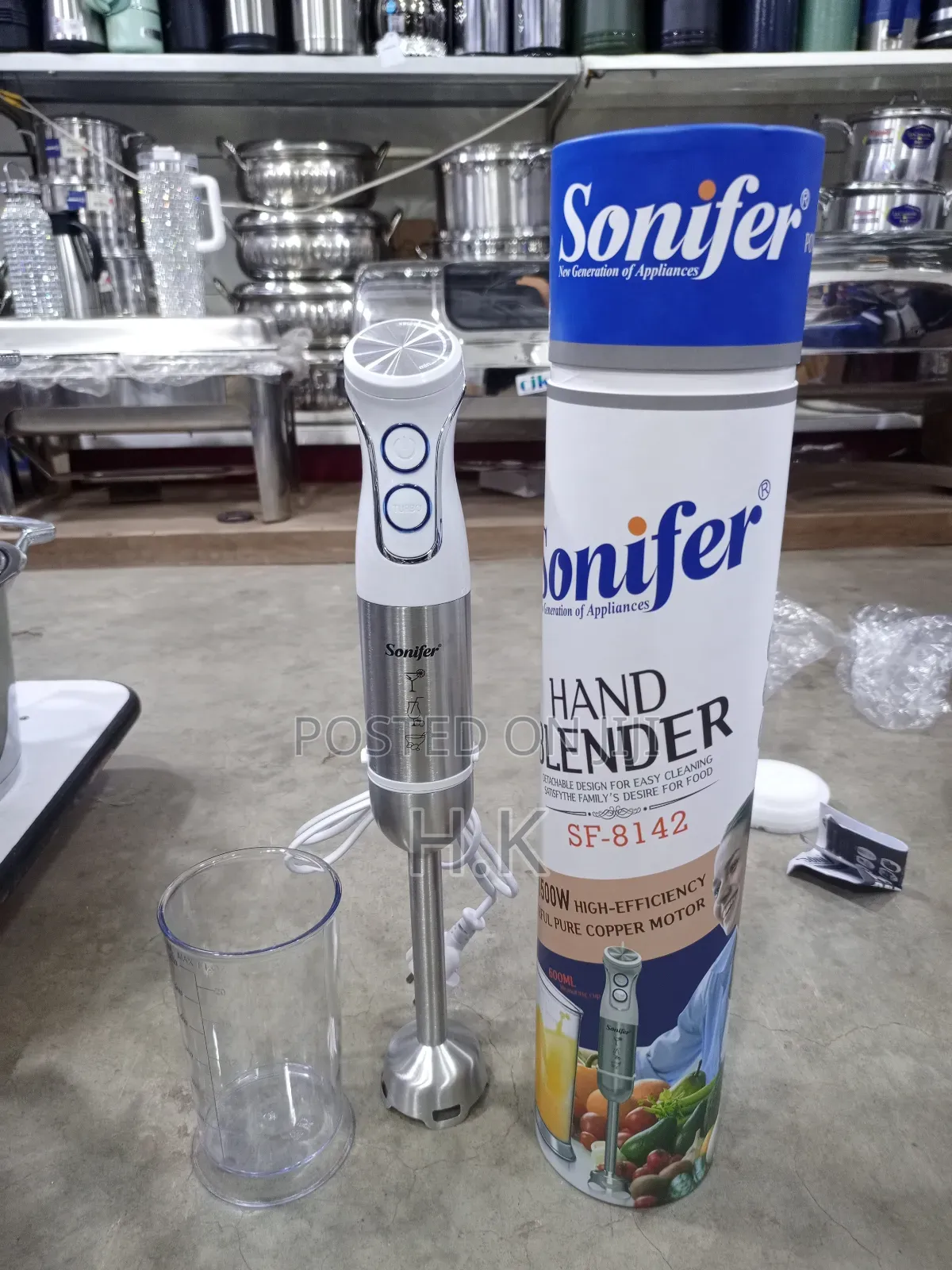 Sonifer Hand Blender, Model Sf-8142