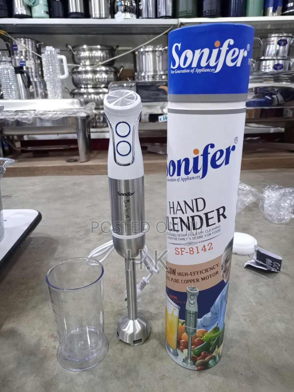 Sonifer Hand Blender, Model Sf-8142