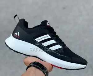 Original Black/White Adidas Marathon X Running Sneakers
