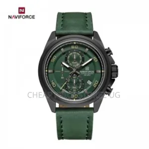 Watch 30m Water Resistance Genuine Leather Strap Naviforce