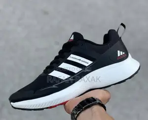 Original Black/White Adidas Marathon X Running Sneakers