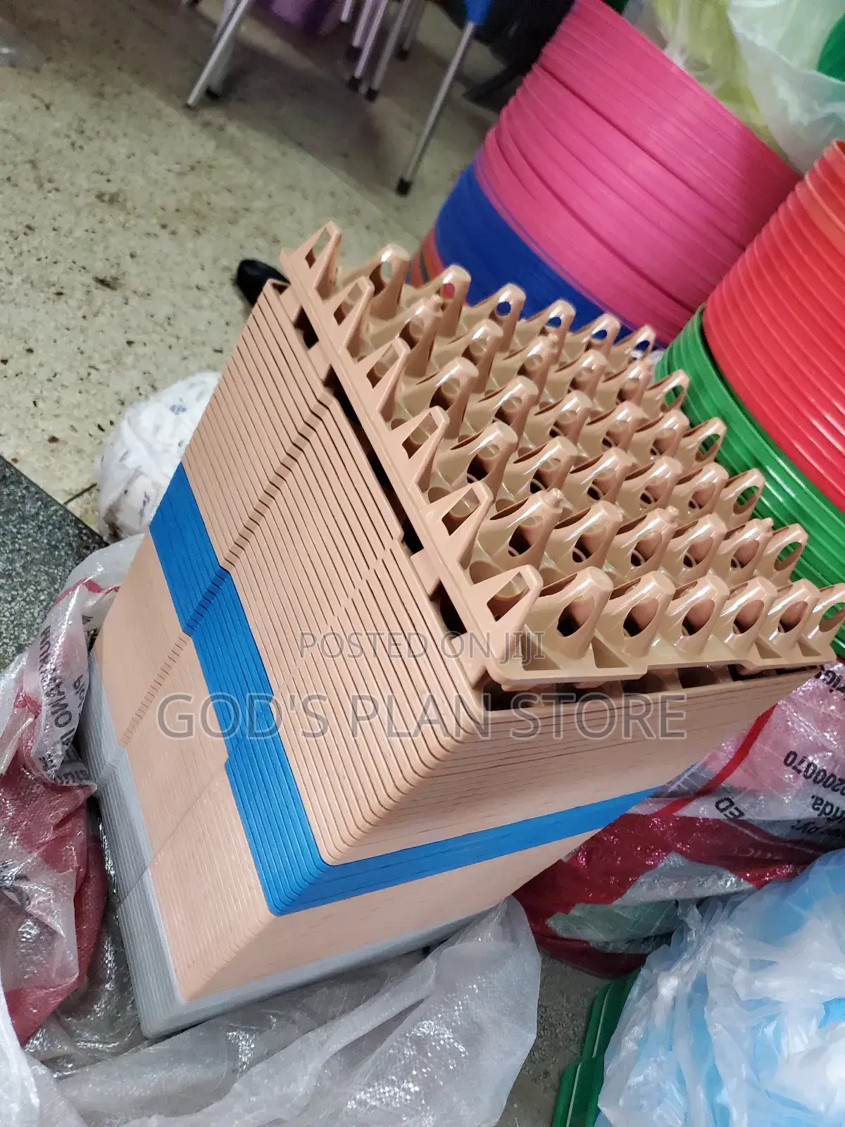 60pcs Plastic Eggs Trays