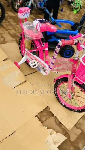 Mr Bear / Pink / Bicycle / Bike 16”