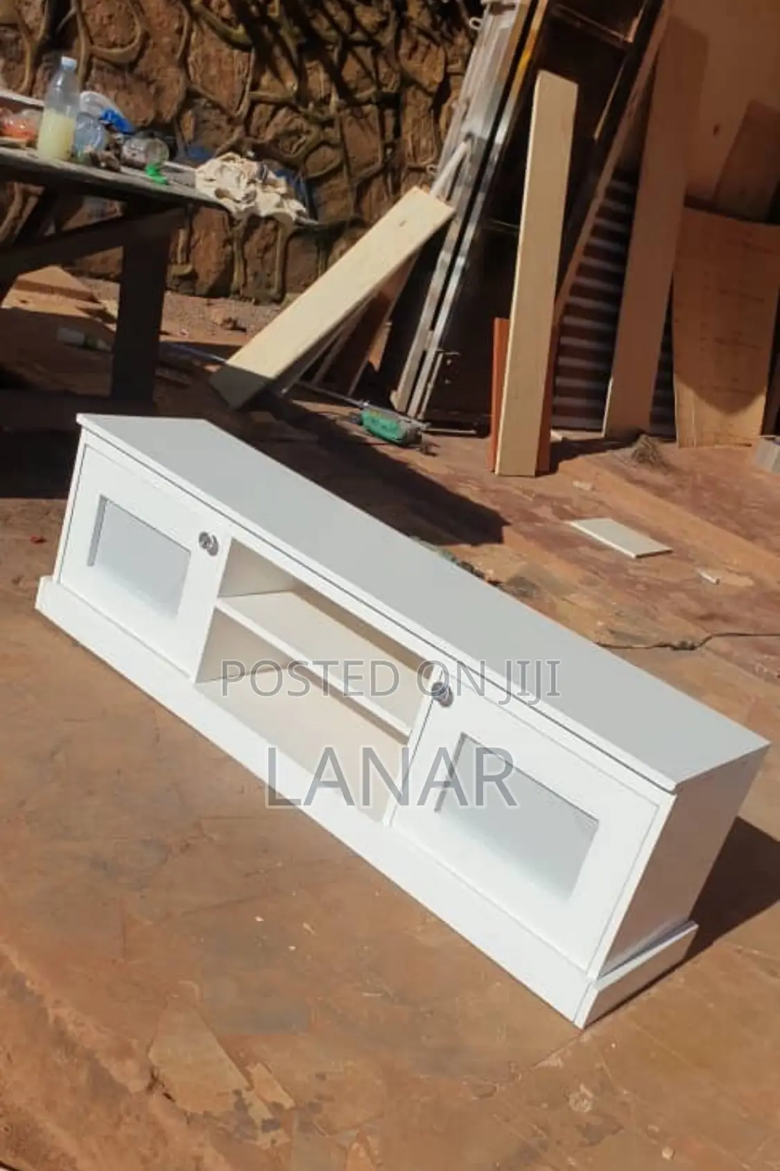 Tv Stand Glass Door