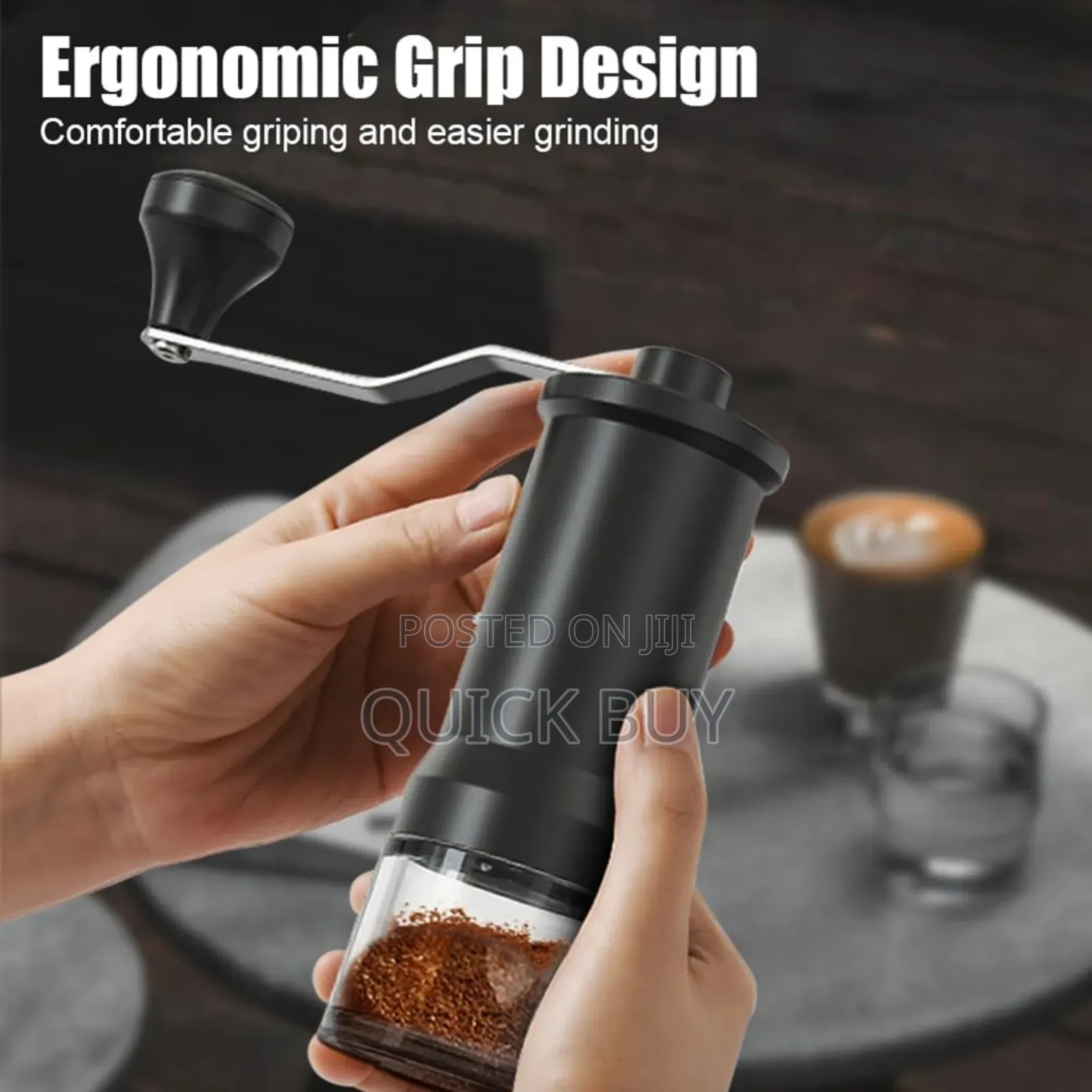 New Clisted Manual Coffee Bean Grinder