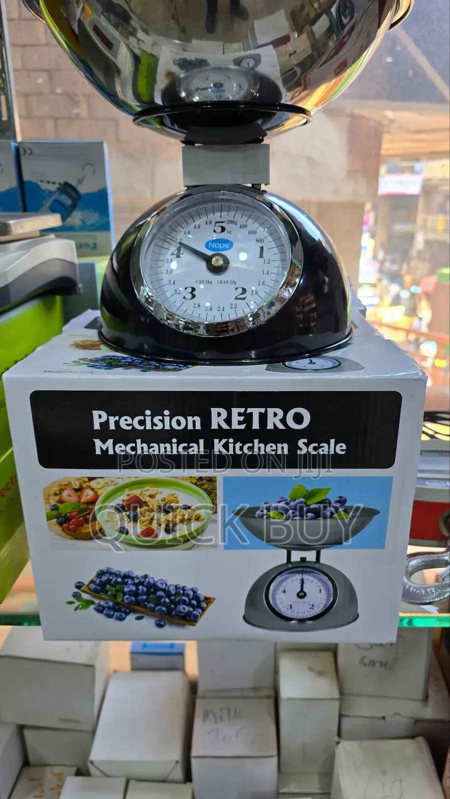 Precision Retro Mechanical Kitchen Scale