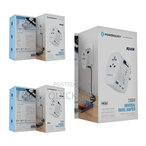 Powerology Universal Travel Adapter 2300w
