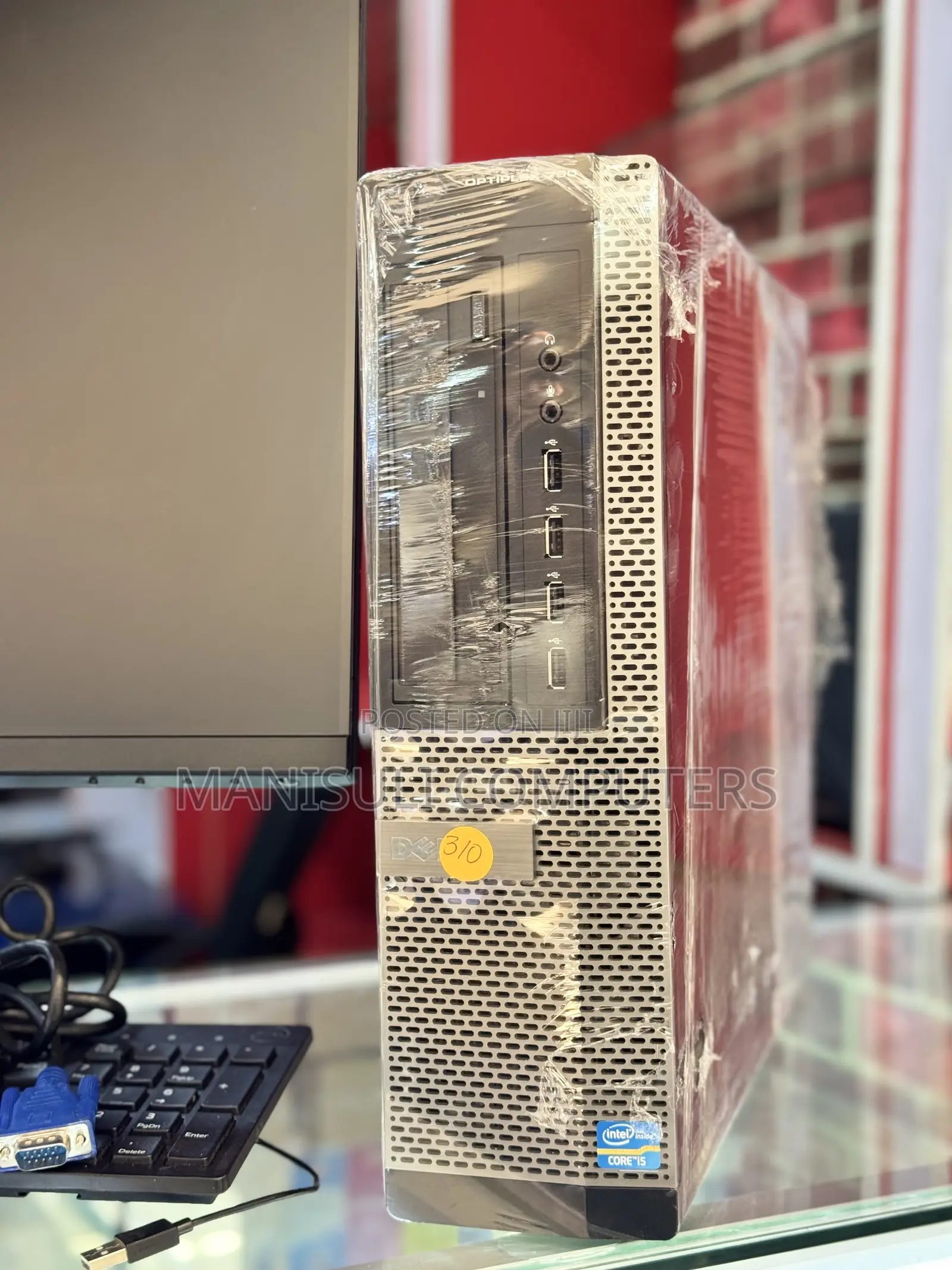 Desktop Computer Dell OptiPlex 3010 4GB Intel Core I5 HDD 500GB
