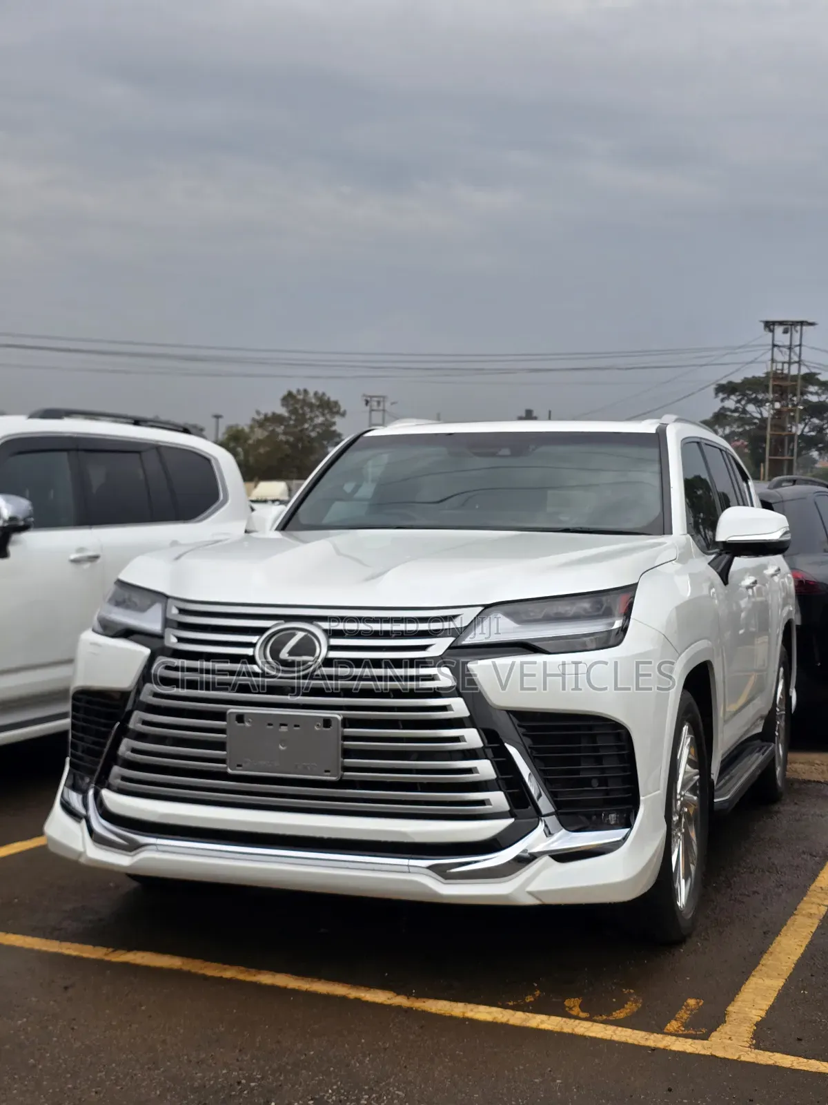 New Lexus LX 2024 White