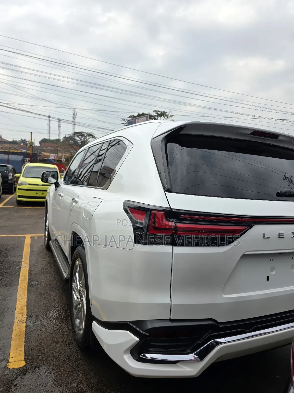 New Lexus LX 2024 White