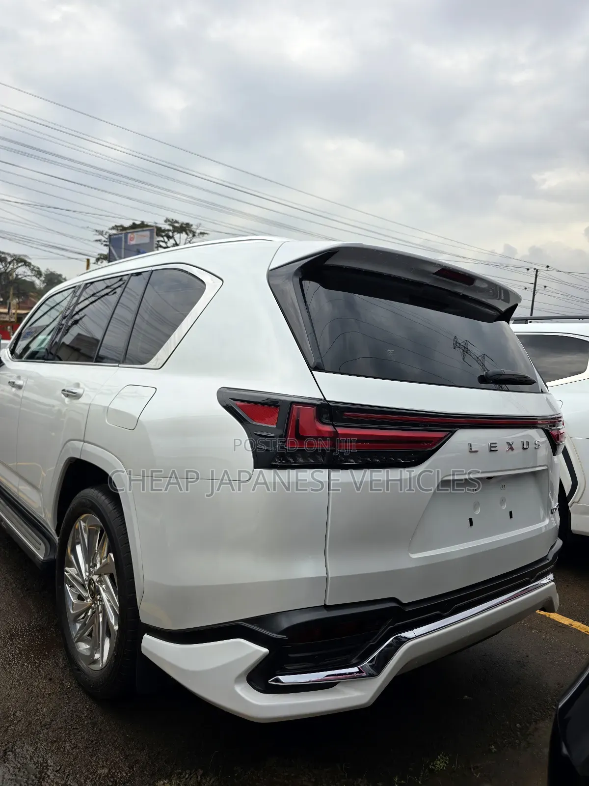 New Lexus LX 2024 White