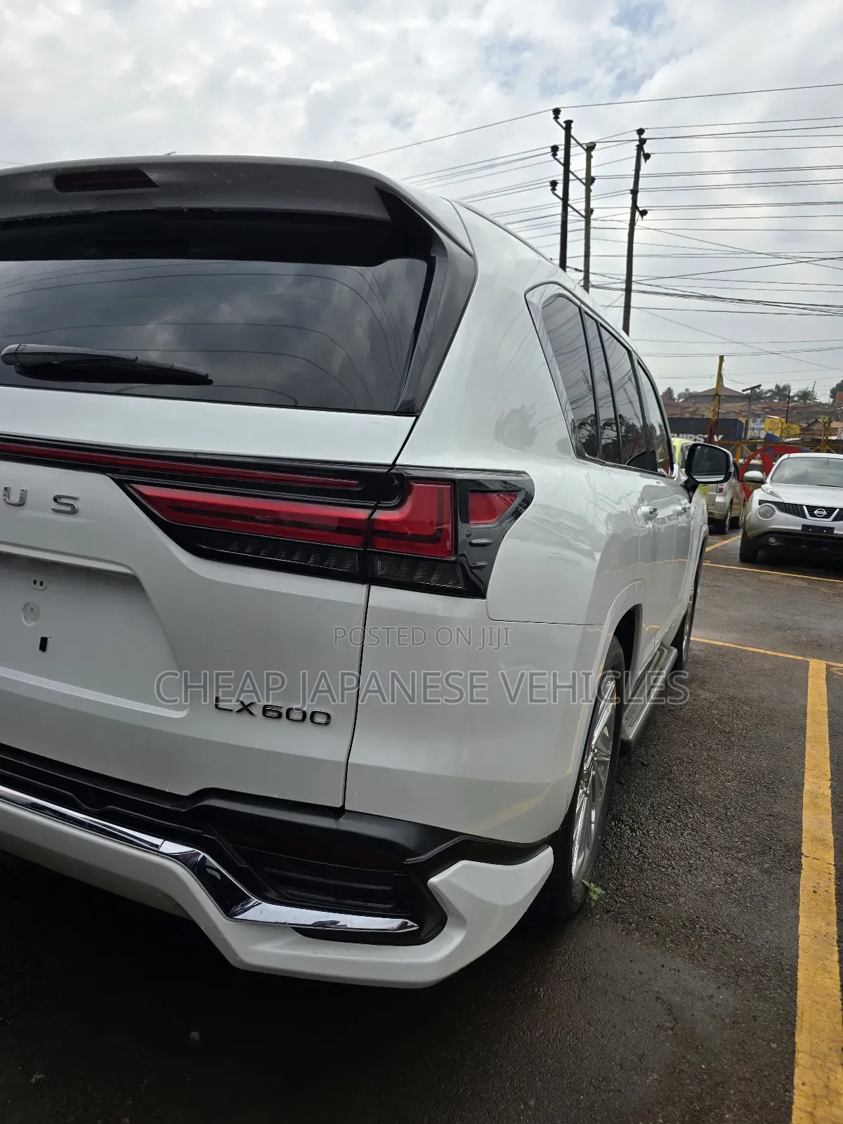 New Lexus LX 2024 White