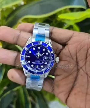 Stell Strapped Rolex Men's Designer Wrist Time Piece