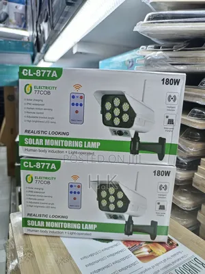 Solar Monitoring Lamp, Specifically Model Cl-877a.