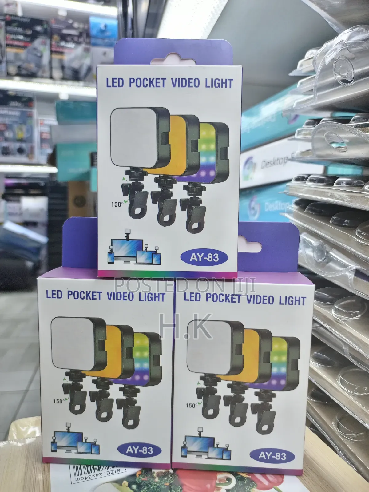 Ay-83 Led Pocket Video Light.