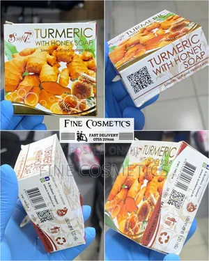 3pcs, S Soft7 Turmeric Luxurious Soap With Honey, K Brothers