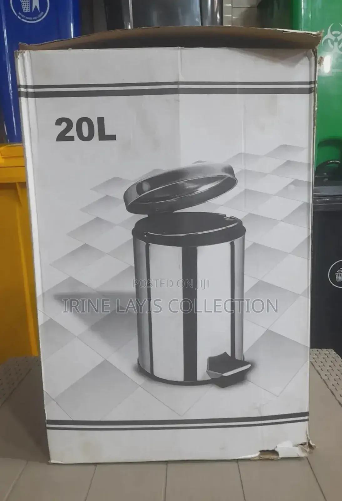 20l Stainless Steel Bin (Pedal Dust Bin)