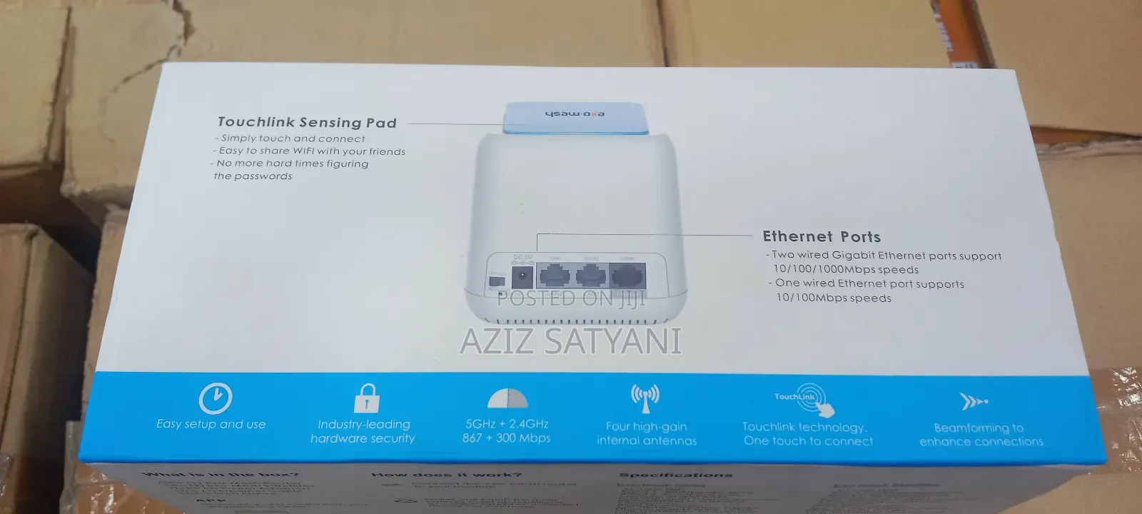 Exo Mesh Whole Wireless Home System With 3 PCS Wireless