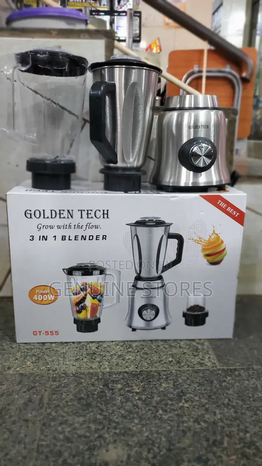 Golden Tech Juice Blender of 3in1.