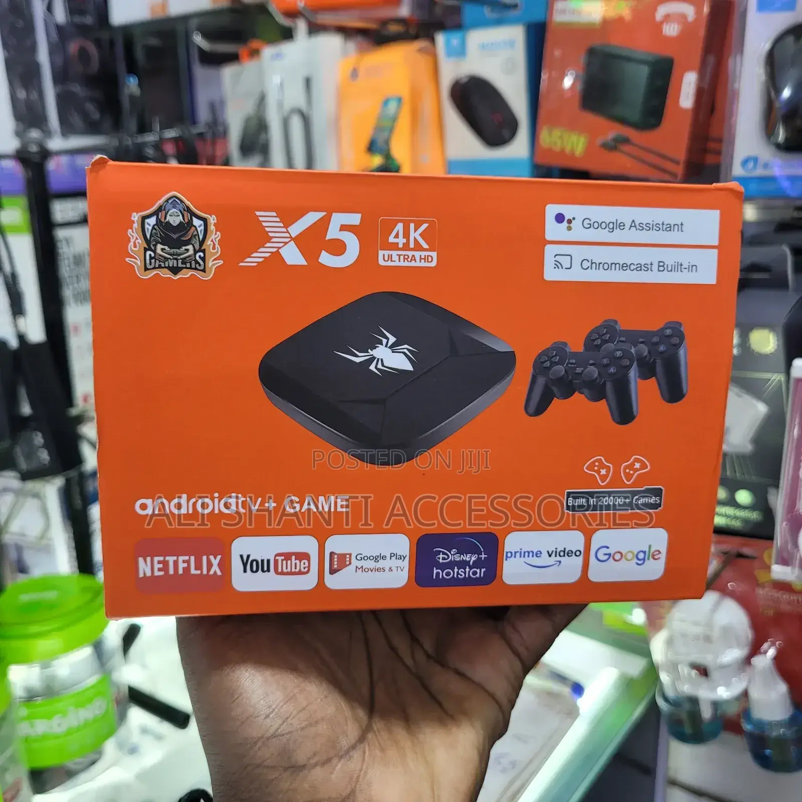 X5 Android Tv Box With Game Controllers
