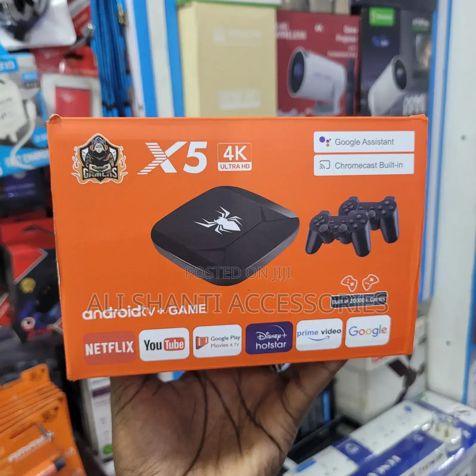 X5 Android Tv Box With Game Controllers