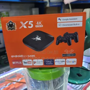 X5 Pro Android Tv Box With Game Controllers
