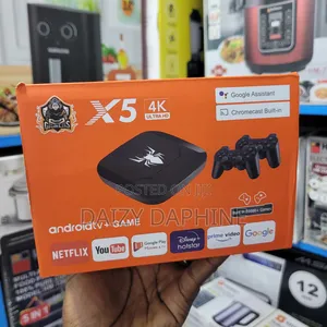 X5 Pro Android Tv Box With Game Controllers