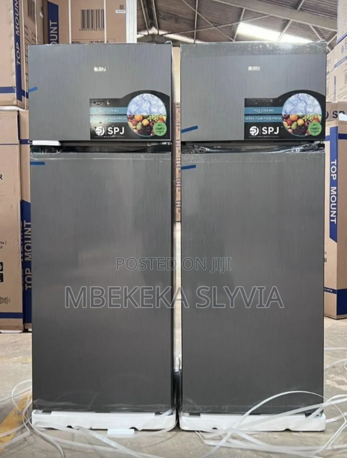 SPJ Double Door Fridge/270l SPJ Refrigerator Double Door