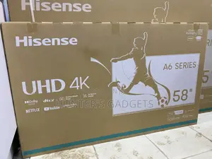 Hisense 58 Inch Smart Uhd Brand New Frameless Digital Tv