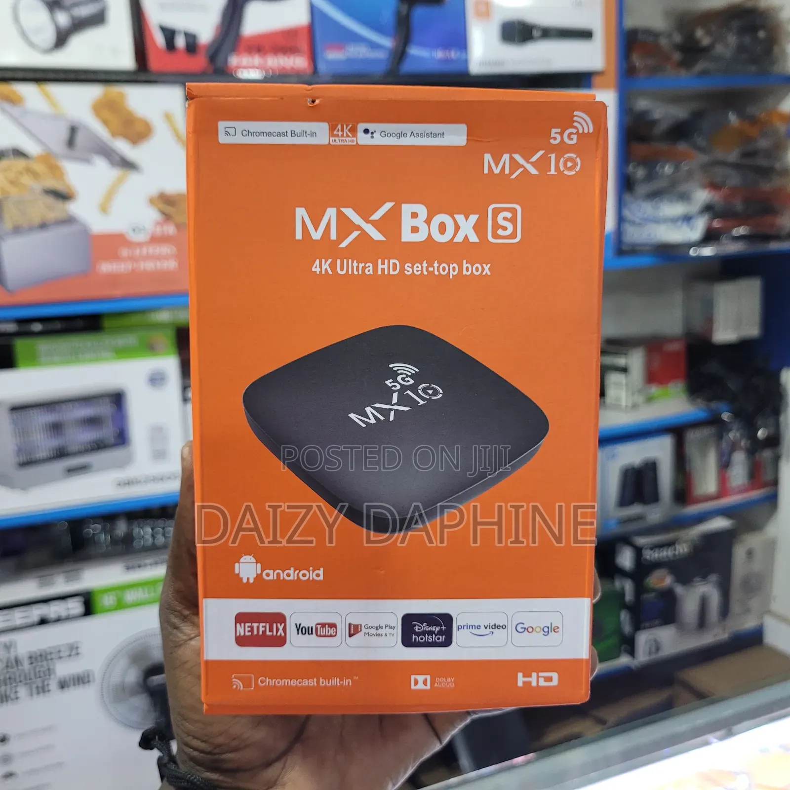 Mx-10 Android Tv Box S