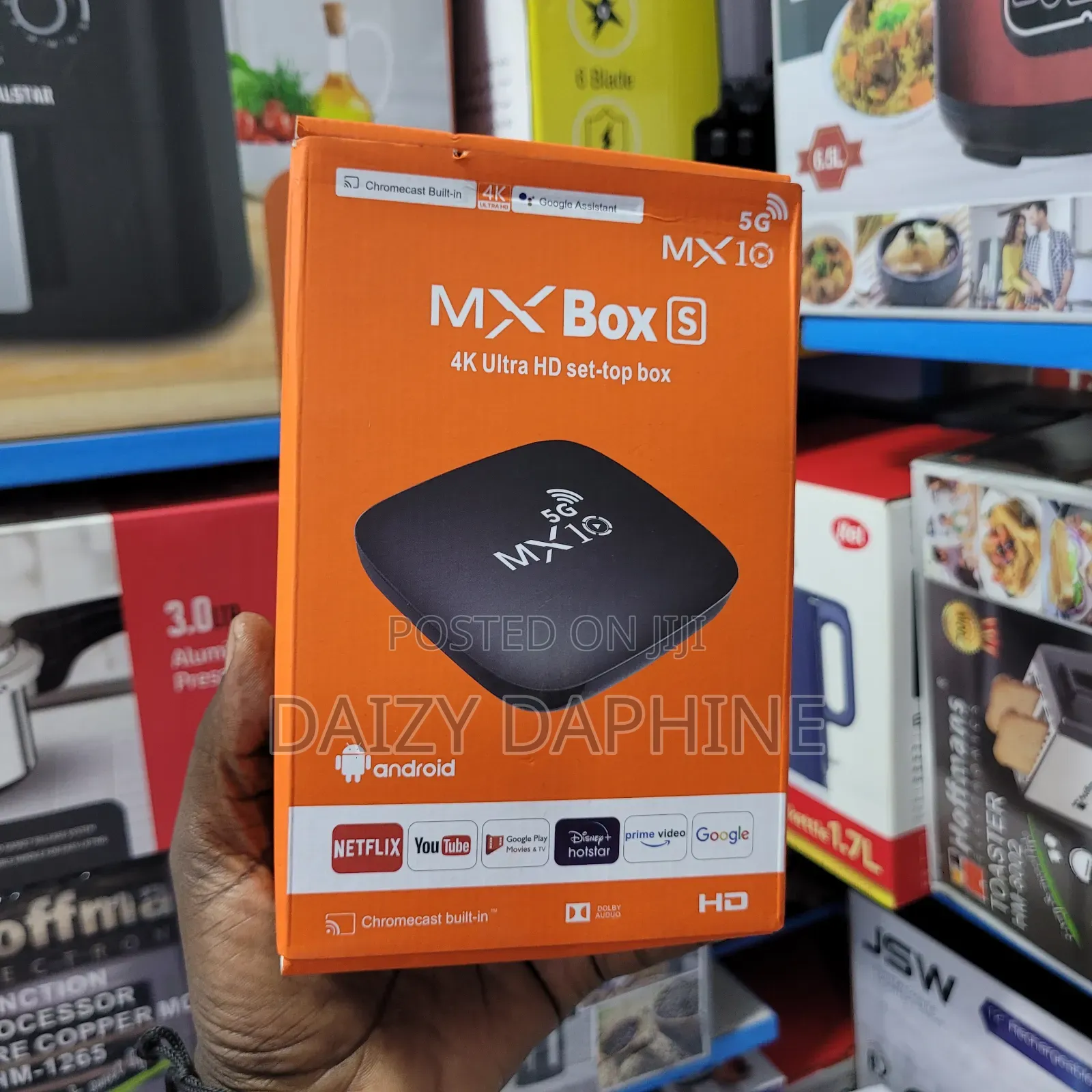 Mx-10 Android Tv Box S