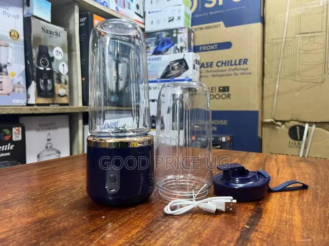 2 in 1 Rechargeable Small Portable Juice Blenders