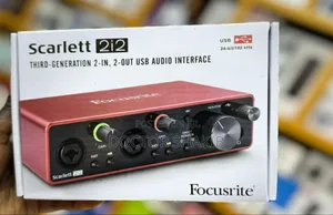 New Focusrite Scarlett 2i2 2rd Gen Usb Audio Interface