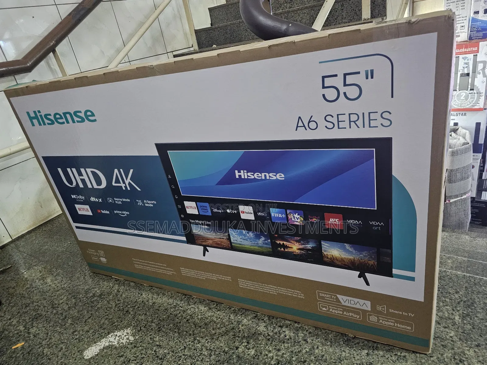 Hisense 55inches Uhd Smart Tv