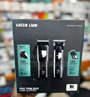 High-Quality Green Lion Pro Trim Duo Hair Clipper