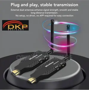 50m Wireless Hdmi Transmitter and Receiver Connection