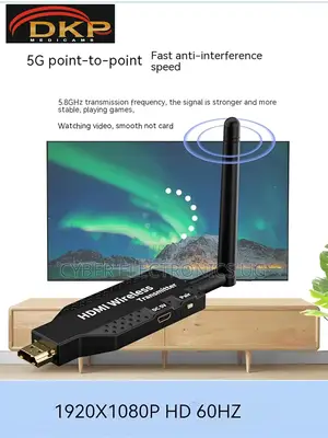 50m Wireless Hdmi Transmitter and Receiver Connection