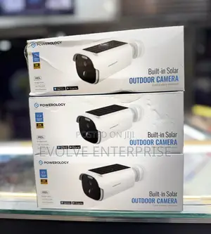 Powerology Built-in Solar Outdoor Camera