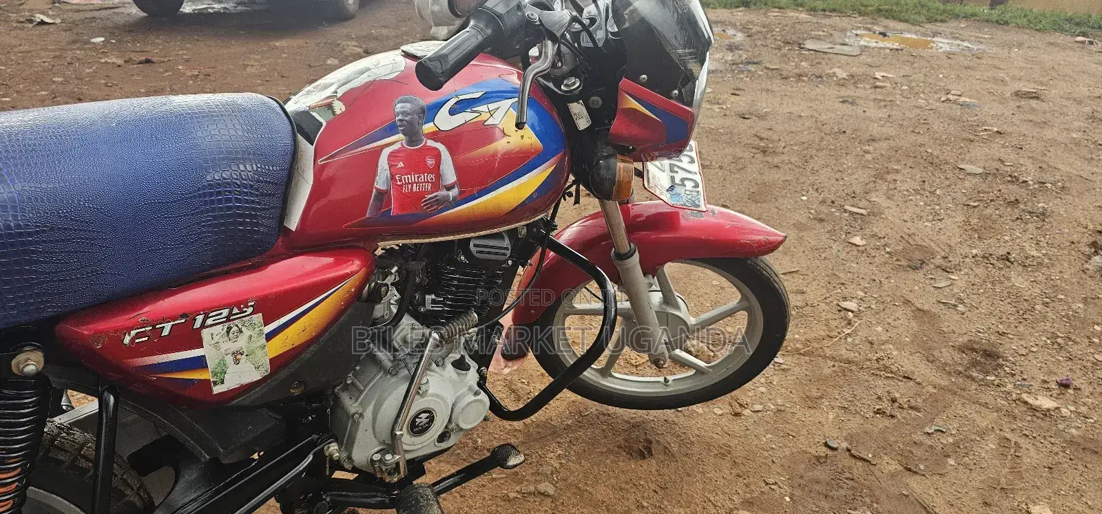 Bajaj Boxer 125 2023 Red