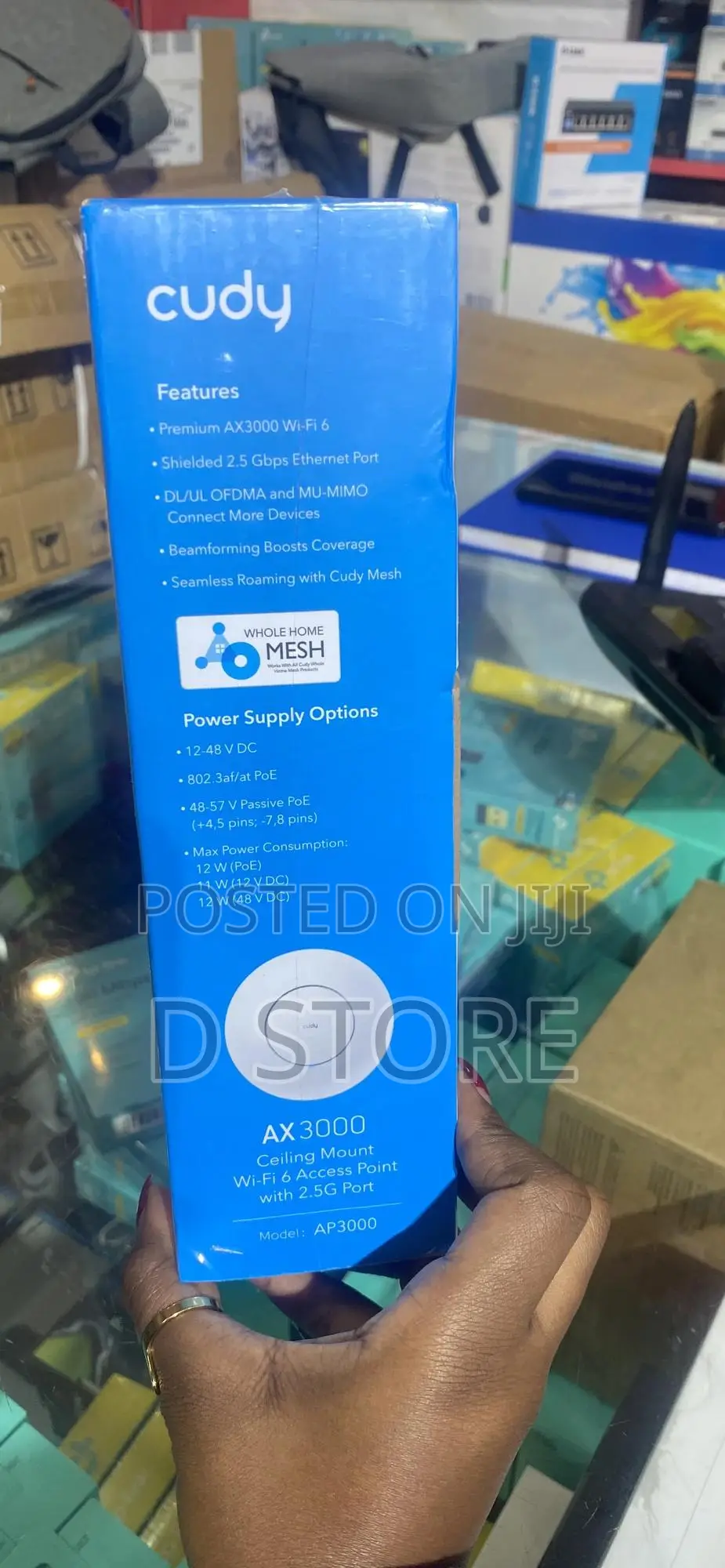 Cudy Ax3000 Ceiling Mount Wi-Fi -6 Accesspoint
