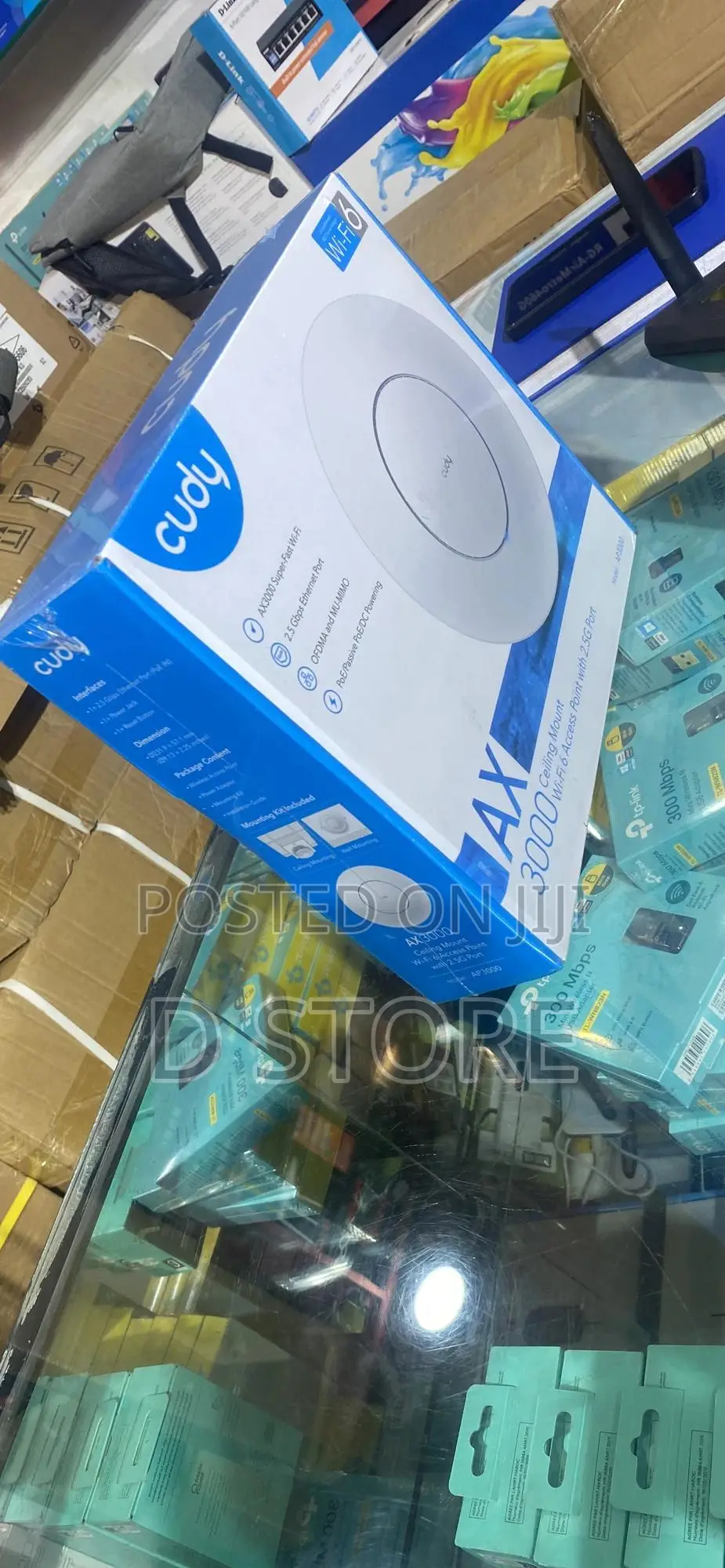 Cudy Ax3000 Ceiling Mount Wi-Fi -6 Accesspoint