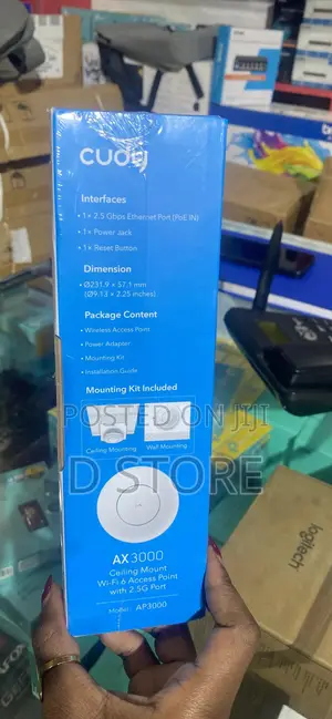 Cudy Ax3000 Ceiling Mount Wi-Fi -6 Accesspoint