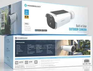 Powerology Built-in Solar Outdoor Camera