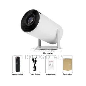 Smart Wireless Projector With Android Tv Wifi Bluetooth 4k
