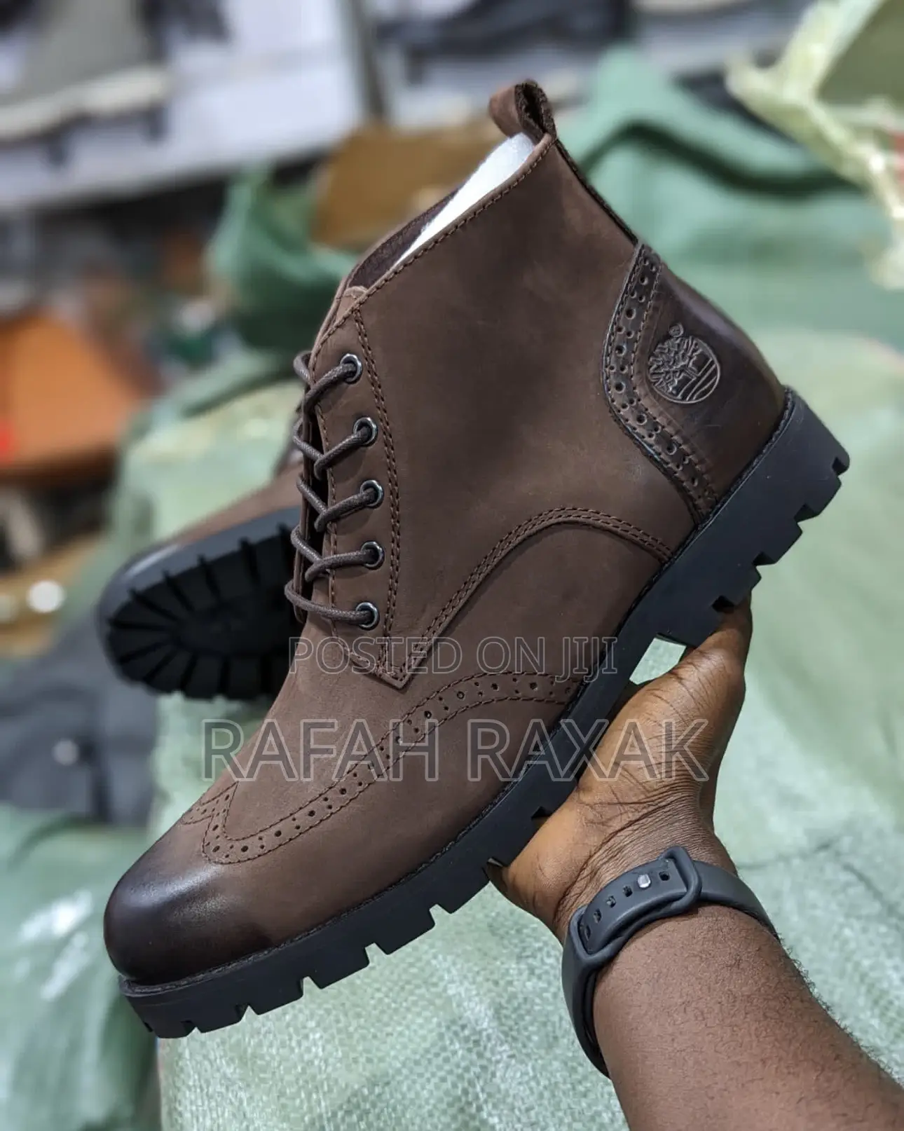 Original Coffee Brown Timberland Casual Oxford Boots