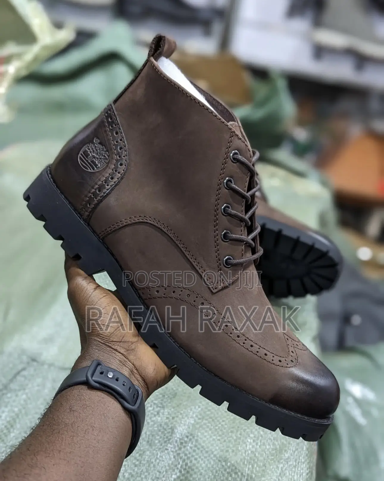 Original Coffee Brown Timberland Casual Oxford Boots