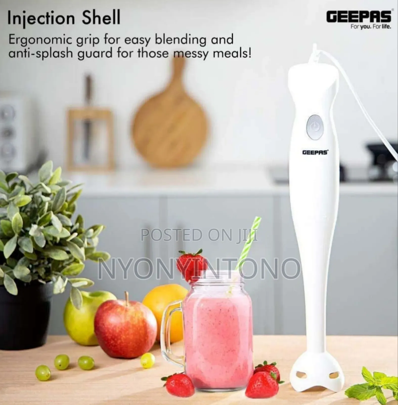 Top-Quality Geepas Hand Blender GHB-5467 2yrs Warranty